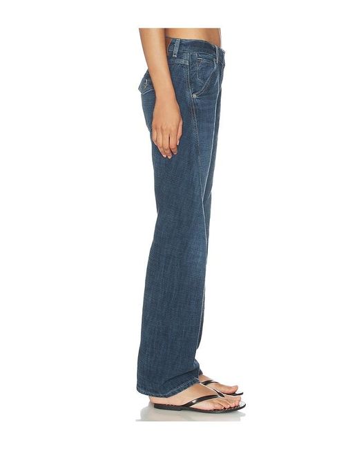 Free People Blue X Revolve Highland Bowed Jean