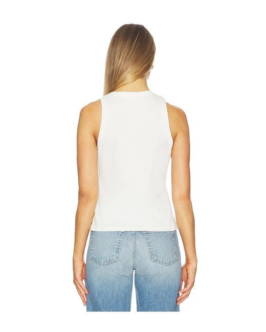 Jonathan Simkhai White Alistair Tank Top