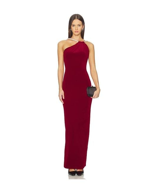 Nbd Red Juna Maxi Dress