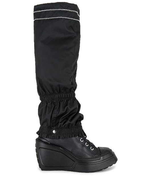 Converse Black Ct70 De Luxe Wedge Sneaker