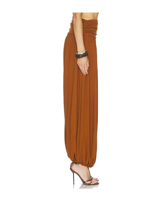 FRANÃOISE Brown Nora Pant