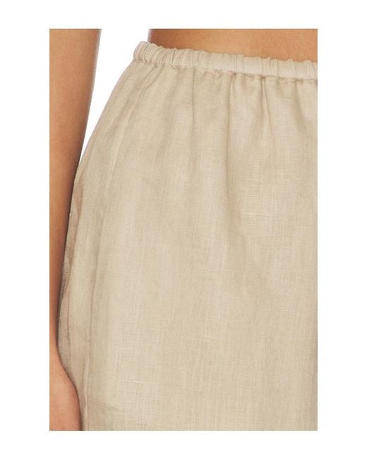 FRAME Natural The Linen Lounge Pant