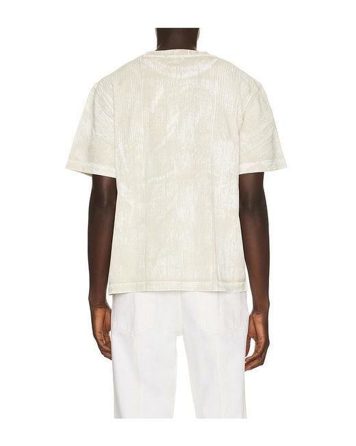 Agolde Natural Asha Mock Neck Tee for men