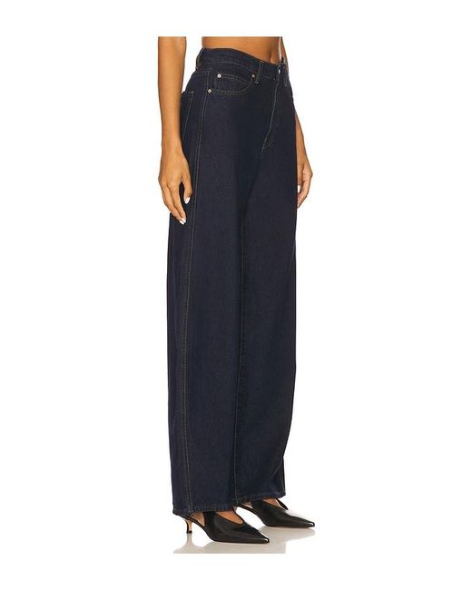 DL1961 Blue Kaylen High Rise Soft Curve Straight Jeans