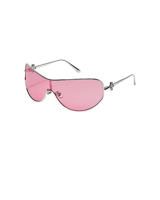 Quay Pink X Guizio Balance Shield Sunglasses