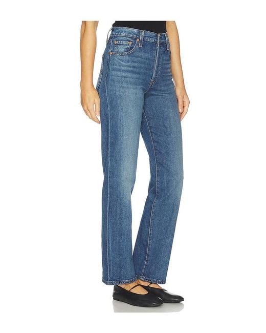 Levi's Blue Ribcage Full Length Straight