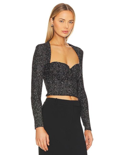 Astr Black Mayhew Top