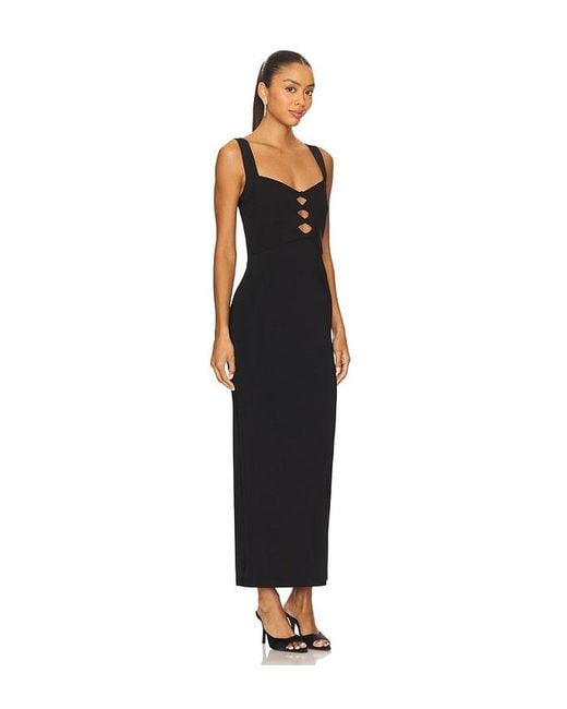 Hervé Léger Black Abendkleid Alessia
