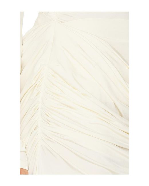 Paris Georgia White Raffy Skirt
