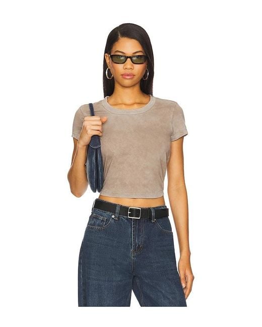 Cotton Citizen Blue Standard Baby Tee