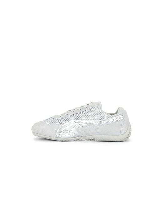 PUMA White Speedcat Premium Sneaker