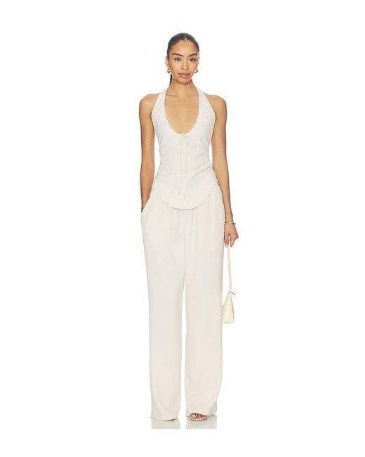Lovers + Friends White Elina Top