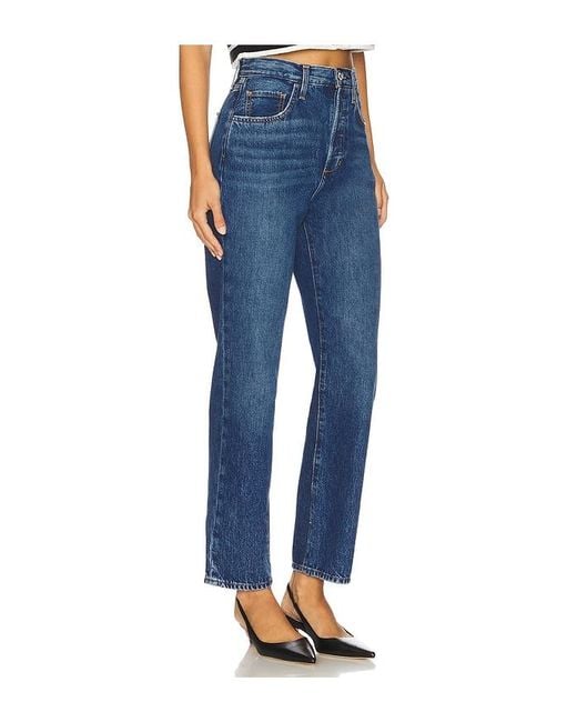 FAVORITE DAUGHTER Blue The Otto High Rise Boyfriend Ankle