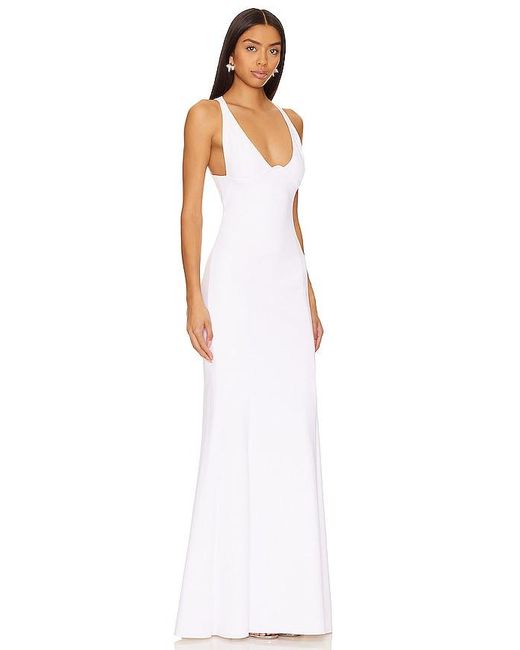 MOTHER OF ALL White Emanuel Maxi Dress