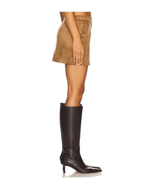 House of Harlow 1960 Multicolor X Revolve Della Faux Suede Mini Skirt