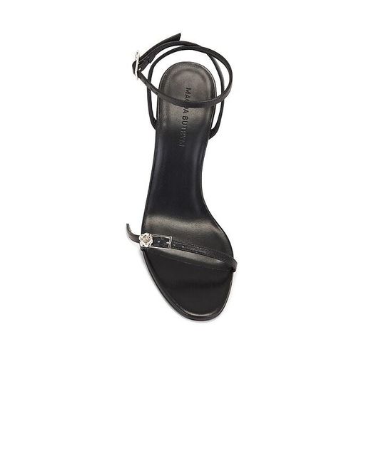 Magda Butrym Black Ankle Strap Sandal