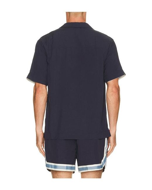 CHE Blue Valbonne Button Down Shirt for men