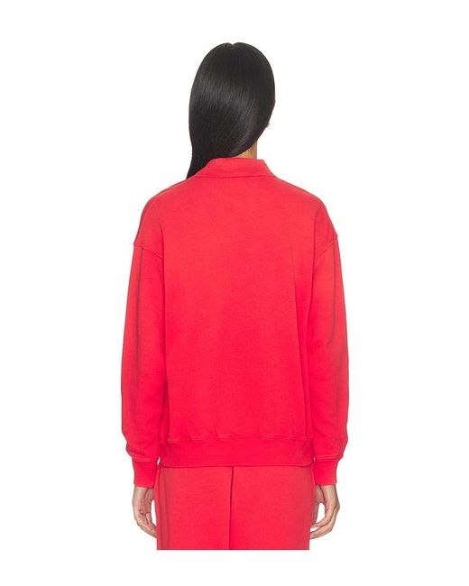 Polo Ralph Lauren Red Island Fleece Polo Sweatshirt