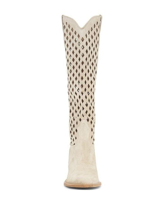 Free People White Diamonds Are Forever Cowboy Boot