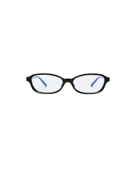 Le Specs Black Honey Pot Light Eyeglasses