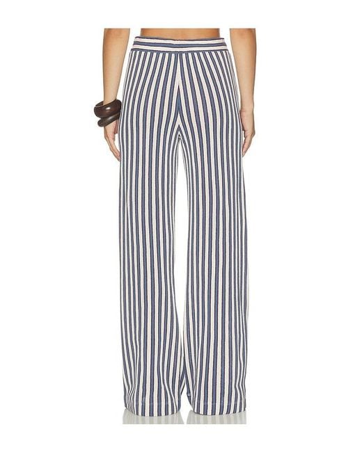 Veronica Beard White Zosia Pant