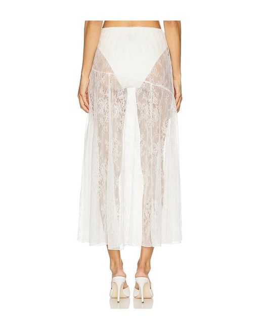 Steve Madden White Veera Skirt