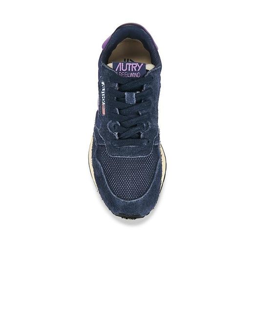Autry Blue Reelwind Low Sneaker