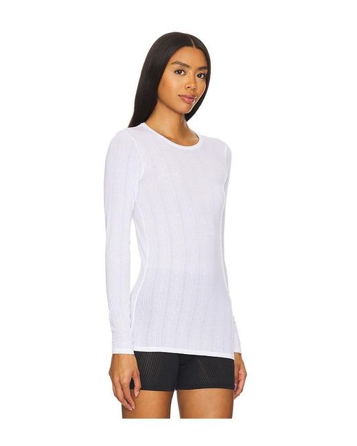 Negative Underwear White Whipped Long Sleeve