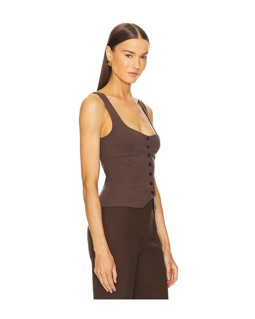 L'academie Brown 'Academie Evonne Top