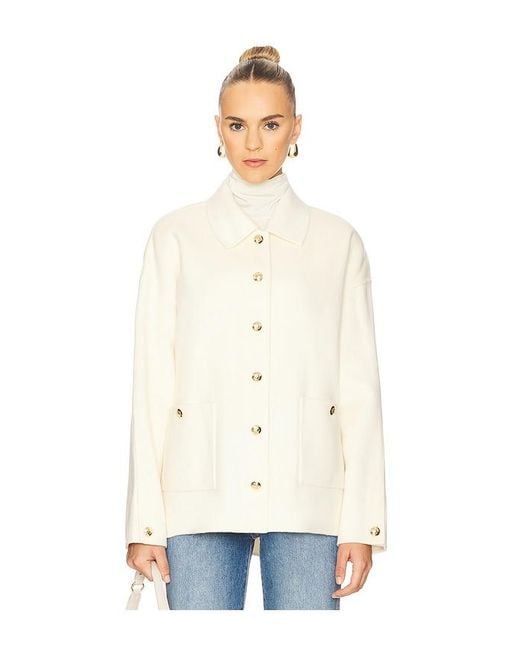 Anine Bing White Luca Jacket