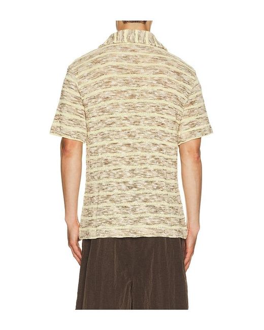 KROST Multicolor Color Striped Knit Polo for men