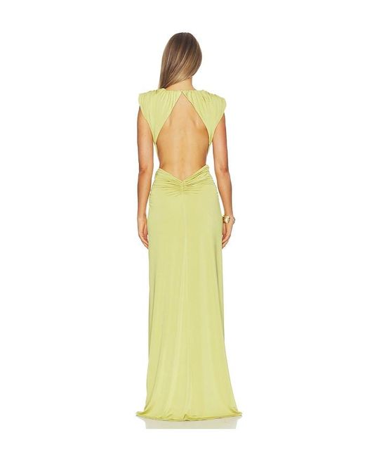 AWAVE Studio Yellow Maxi Dress