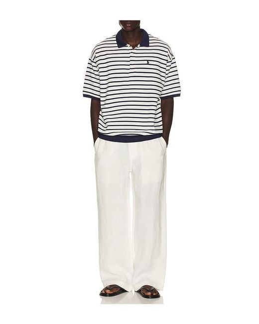 Polo Ralph Lauren Multicolor Short Sleeve Yarn Dyed Jacquard Textured Interlock Striped Polo for men