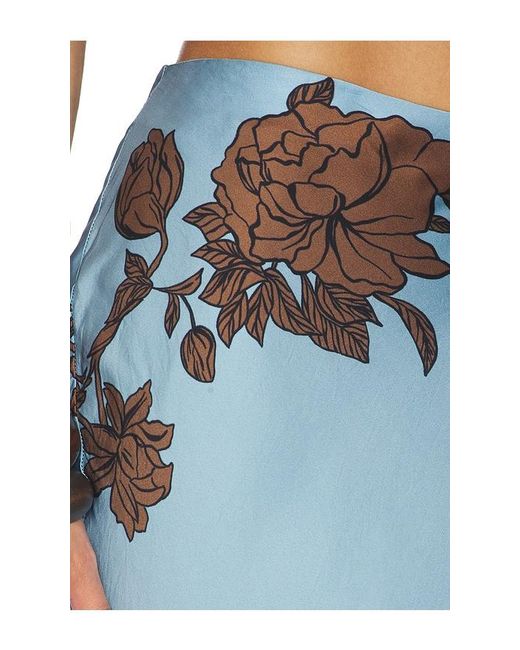 Rococo Sand Blue Maxi Skirt