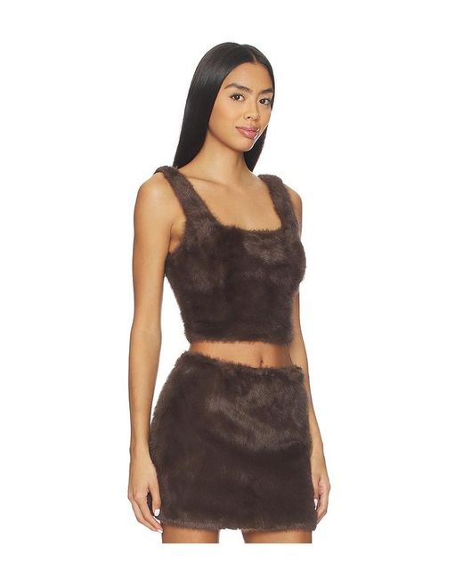 Steve Madden Black Hannia Top
