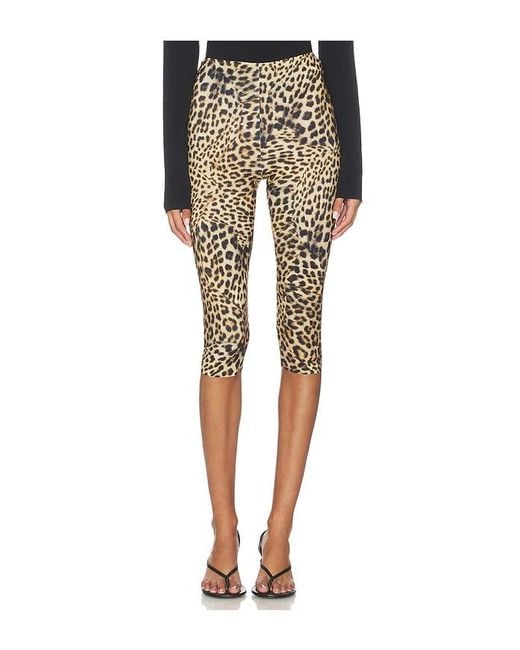 Norma Kamali Multicolor Capri Legging