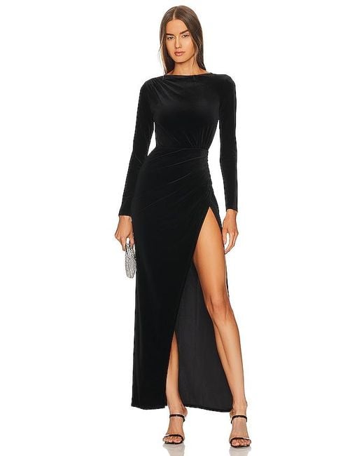 Michael Costello Black X Revolve Gregory Gown