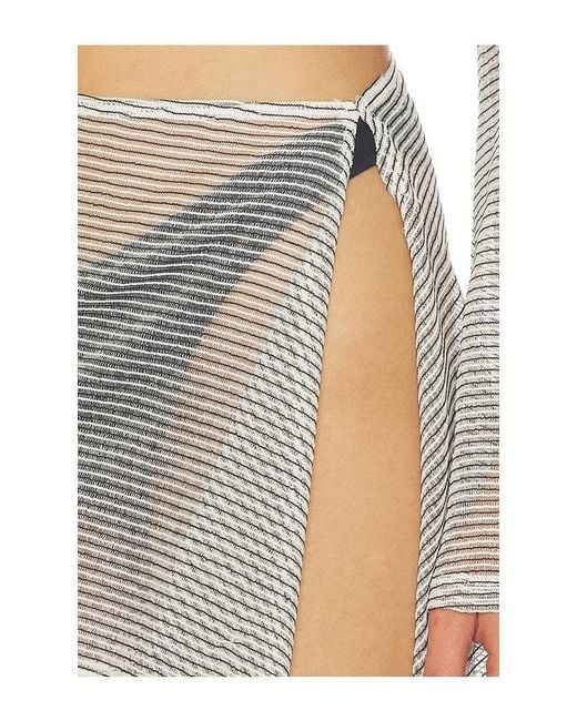 lovewave White The Kimchi Mini Skirt