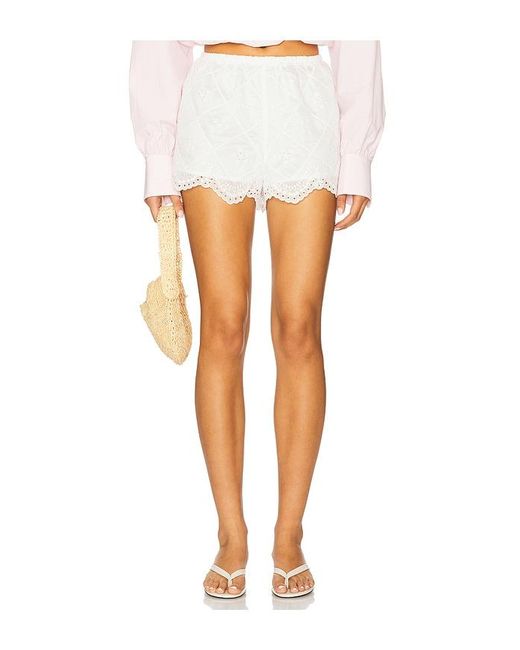 Sofiya Shorts En Color Blanco Talla (También En M, S, Xl, Xs, Xxs) Tularosa de color White