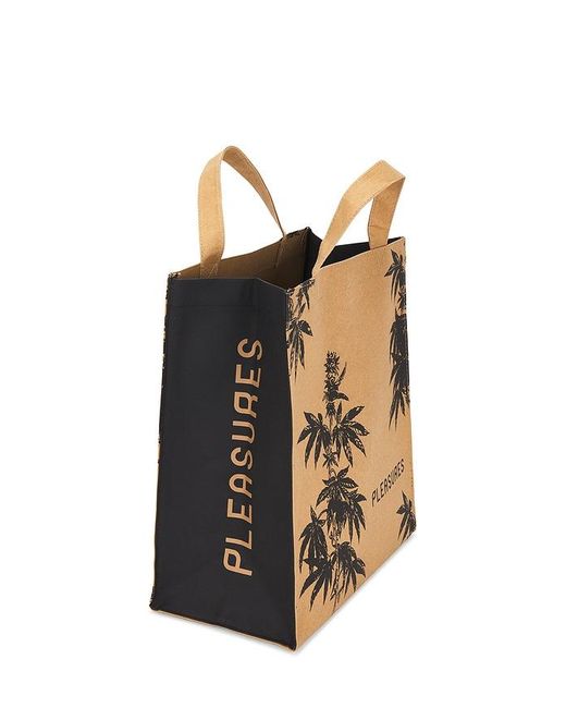 Pleasures Natural Leaf Washable Kraft Bag for men
