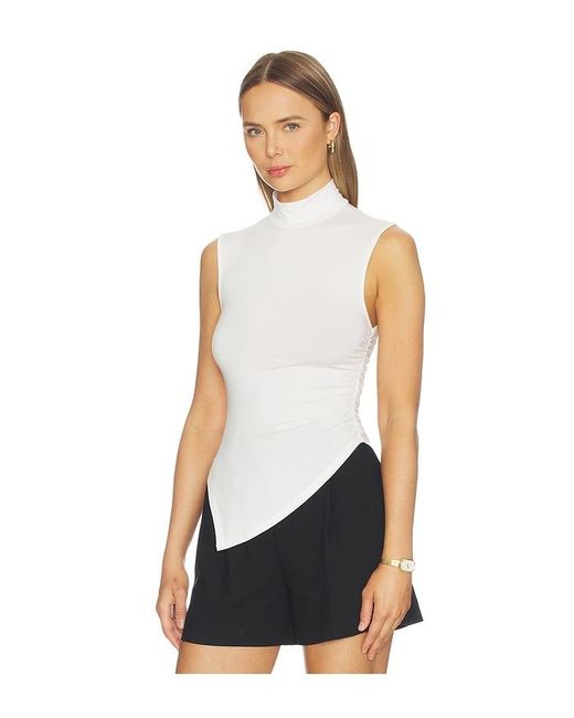 ALL THE WAYS White Regina Top