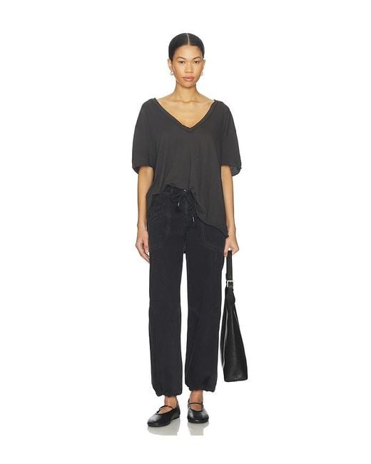 Free People Blue Love Language Pull On Jean