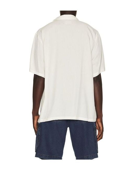 Huf Blue Darien Resort Shirt for men