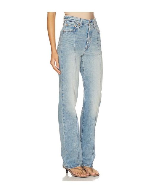 Levi's Blue Ribcage Full Length Straight