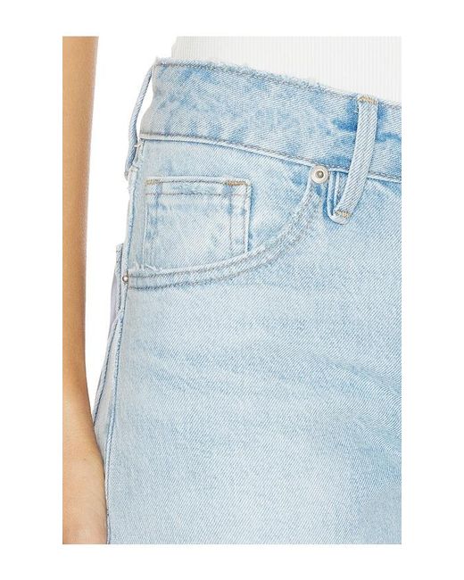 GOOD AMERICAN Blue Good Vintage Ankle Jeans
