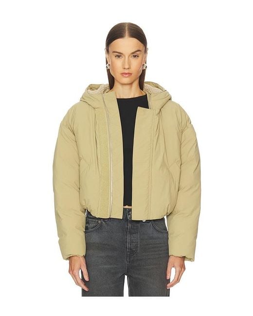 GRLFRND Natural Greer Puffer Jacket
