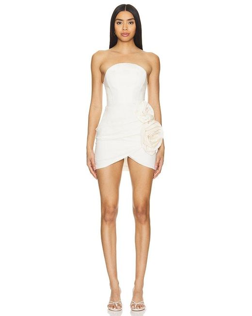 Nbd White Alyna Mini Dress