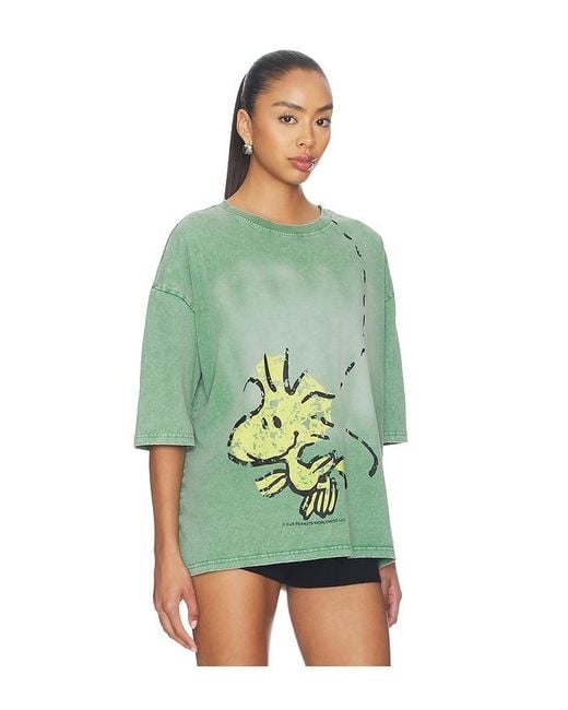 Vintage Heavy Green X Peanuts Woodstock Tee for men