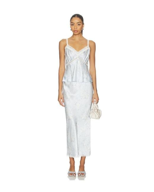 LoveShackFancy White Lirena Top