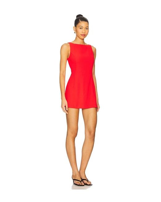 Amanda Uprichard Red Francie Romper